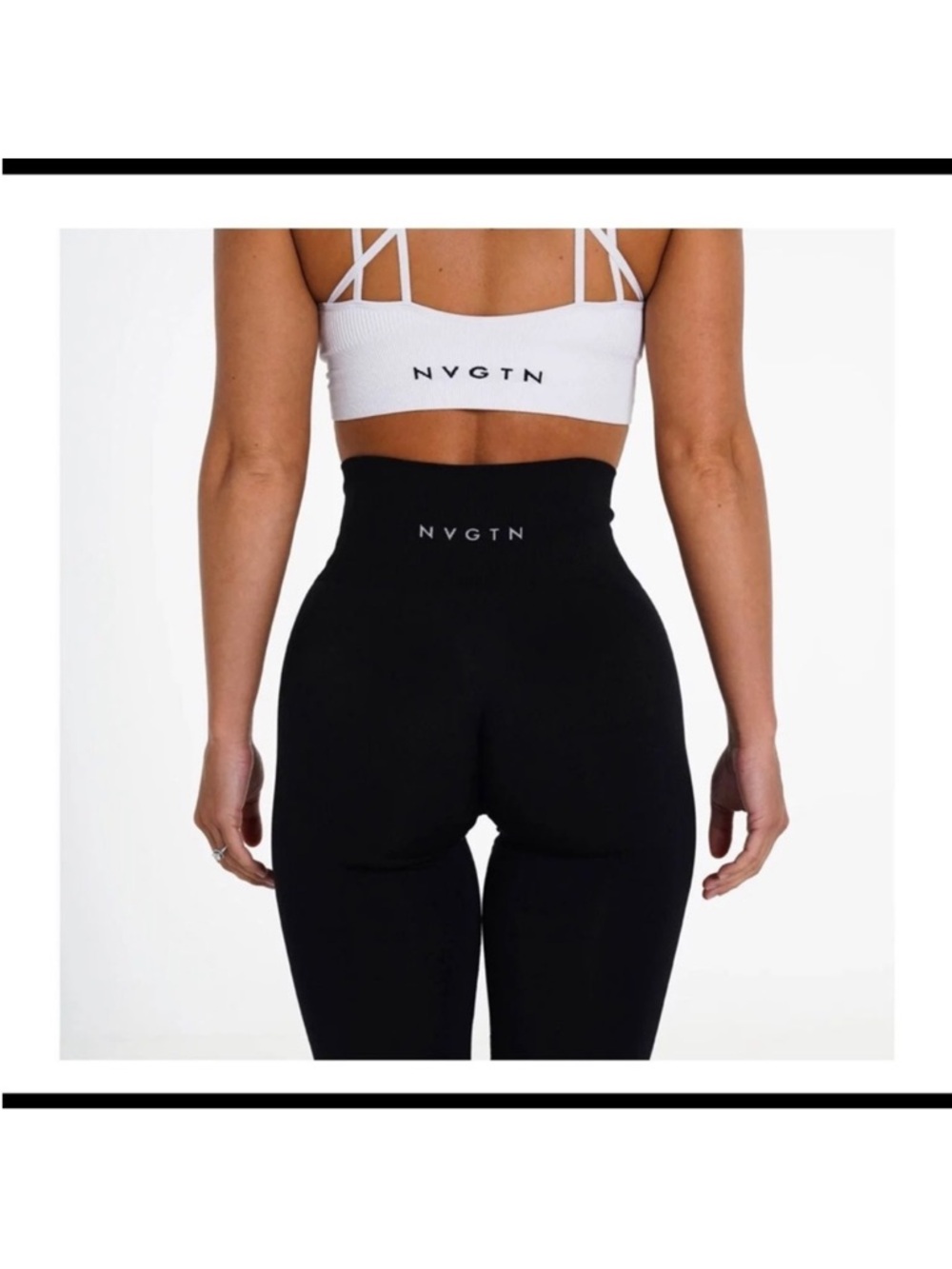NVGTN black seamless leggings